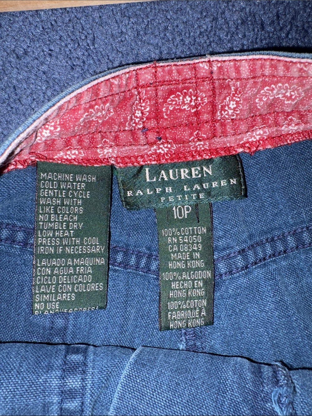 Ralph Lauren Vintage High Rise Denim Shorts - Picture 2 of 7